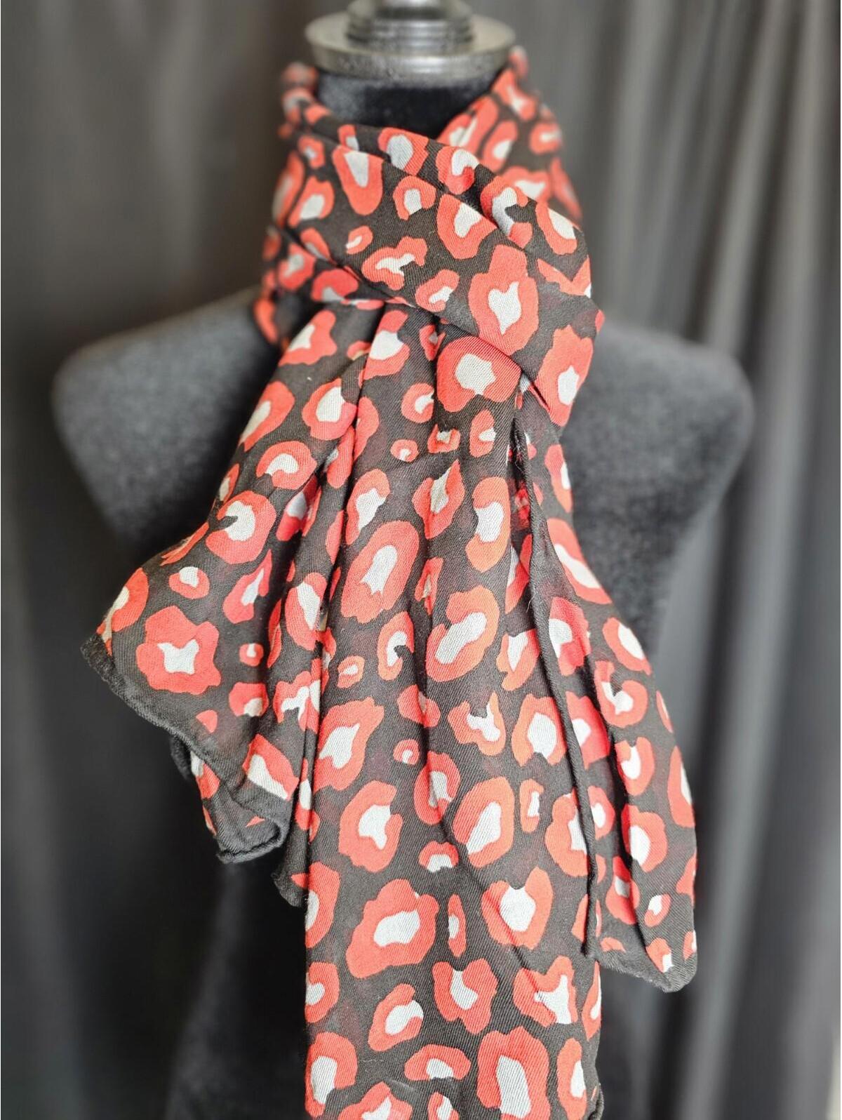 Nwr Trimdin Scarf Red Womens Large